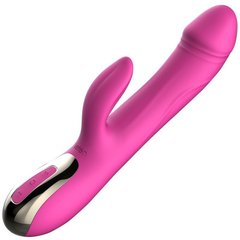 Вибратор-пульсатор Leten Automatical Thrusting Vibrator с подогревом SO2128 фото