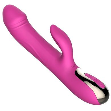 Вібратор-пульсатор Leten Automatical Thrusting Vibrator з підігрівом, що перезаряджається, 10 режимі SO2128 фото