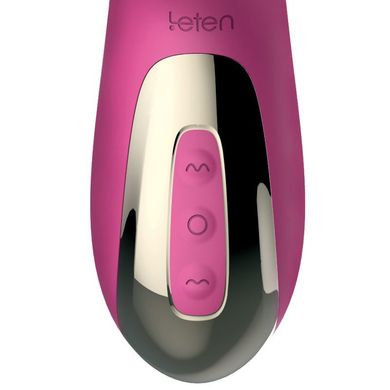 Вибратор-пульсатор Leten Automatical Thrusting Vibrator с подогревом SO2128 фото