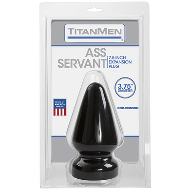 Пробка для фистинга Doc Johnson Titanmen Tools - Butt Plug - 3.75 Inch Diameter Ass Servant SO2811 фото