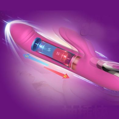 Вибратор-пульсатор Leten Automatical Thrusting Vibrator с подогревом SO2128 фото