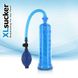 Вакуумна помпа XLsucker Penis Pump Blue для члена довжиною до 18см, діаметр до 4 см E22147 фото 1