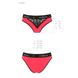 Трусики с широкой резинкой и кружевом Passion PS001 PANTIES red/black, size L SO4167 фото 5