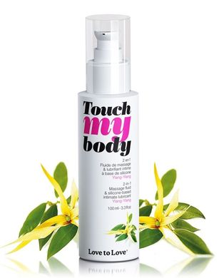 Массажный гель и смазка 2-в-1 Love To Love TOUCH MY BODY Ylang-Ylang (100 мл) SO2700 фото