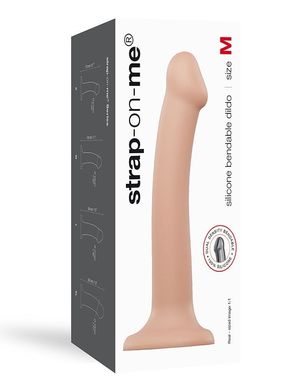 Фаллоимитатор Strap-On-Me Dual Density Dildo Flesh M SO2354 фото