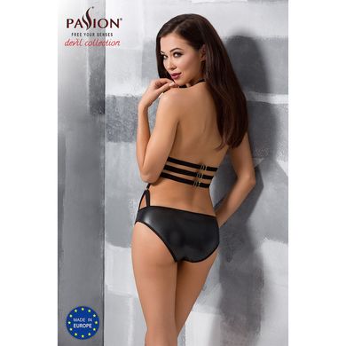 Боді монокіні під латекс Passion Exclusive LAMIS BODY XXL/XXXL, black PS24803 фото