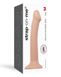 Насадка для страпона Strap-On-Me Dual Density Dildo Flesh M, діаметр 3,3 см, двошарова, гнучкий SO2354 фото 4