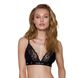 Еластичний топ з мереживом Passion PS001 TOP XL, black SO4178 фото 1