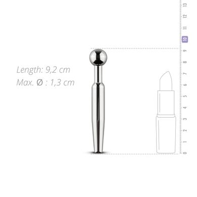 Полый уретральный стимулятор Sinner Gear Unbendable - Hollow Penis Plug, длина 7,5см, диаметр 12мм SO4582 фото