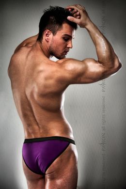 Чоловічі трусики сліпи Passion 006 SLIP violet L/XL PSM0061 фото