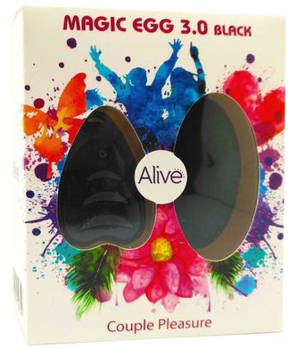 Виброяйцо Alive Magic Egg 3.0 Black AL40769 фото