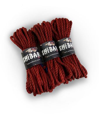 Джутовая веревка для Шибари Feral Feelings Shibari Rope, 8 м красная SO4005 фото