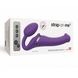 Безремінний страпон з вібрацією Strap-On-Me Vibrating Violet M, діаметр 3,3 см, пульт ДК, регульован SO3825 фото 4