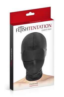 Капюшон для БДСМ Fetish Tentation Closed Hood SO3757 фото