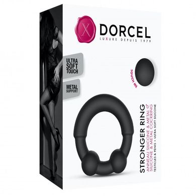 Ерекційне кільце з металевими вставками Dorcel STRONGER RING SO5077 фото