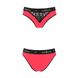 Трусики с широкой резинкой и кружевом Passion PS001 PANTIES red/black, size M SO4168 фото 4