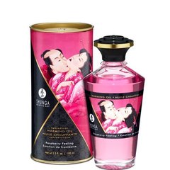 Разогревающее масло Shunga APHRODISIAC WARMING OIL - Raspberry Feeling (100 мл) SO2494 фото