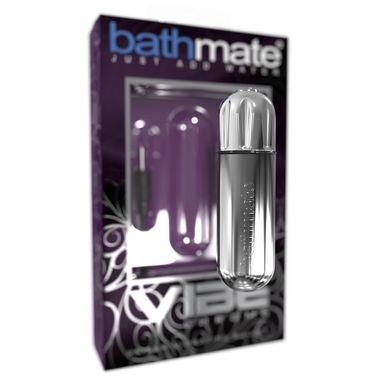 Вібропуля Bathmate Vibe Bullet Chrome, глибока потужна вібрація SO2438 фото