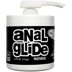 Анальна змазка на олійній основі Doc Johnson Anal Glide Natural (127 г) тривале ковзання SO1567 фото