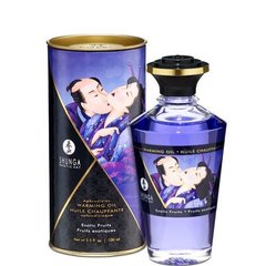 Разогревающее масло Shunga APHRODISIAC WARMING OIL - Exotic Fruits (100 мл) SO2495 фото