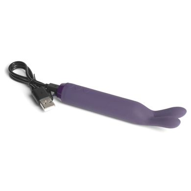 Вібратор з вушками Je Joue - Rabbit Bullet Vibrator Purple, глибока вібрація SO3046 фото