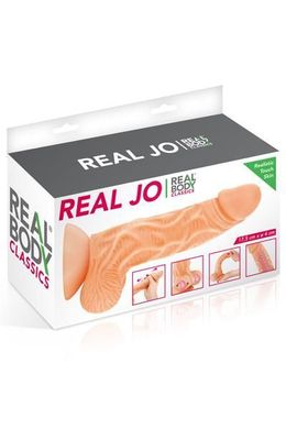 Фаллоимитатор с подвижной крайней плотью Real Body - Real JO SO1888 фото