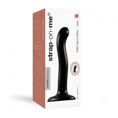 Насадка для страпона Strap-On-Me P&G-Spot Dildo, силікон, розмір S SO4078 фото