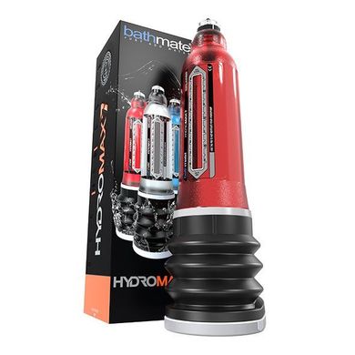 Гідропомпа Bathmate Hydromax 7 Red (X30), для члена довжиною від 12,5 до 18 см, діаметр до 5 см HM-30-BR фото