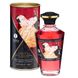 Разогревающее масло Shunga APHRODISIAC WARMING OIL - Sparkling Strawberry Wine (100 мл) SO2497 фото 1