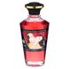 Розігрівальна олія Shunga Aphrodisiac Warming Oil – Sparkling Strawberry Wine (100 мл) без цукру SO2497 фото 2