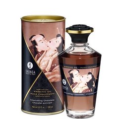 Разогревающее масло Shunga APHRODISIAC WARMING OIL - Intoxicating Chocolate (100 мл) SO2498 фото