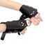 Манжеты для подвеса за руки Kinky Hand Cuffs For Suspension из натуральной кожи, цвет черный SO5183 фото 5