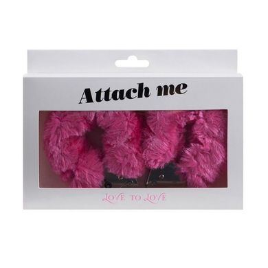 Наручники Love To Love ATTACH ME Pink SO1401 фото