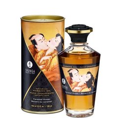 Разогревающее масло Shunga APHRODISIAC WARMING OIL - Caramel Kisses (100 мл) SO2501 фото