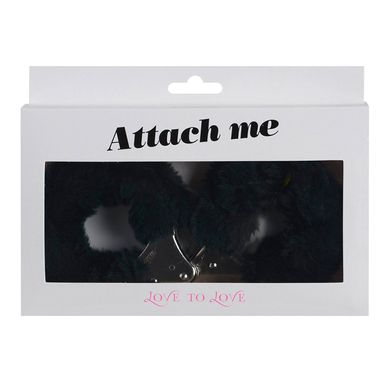 Наручники Love To Love ATTACH ME Black SO1402 фото