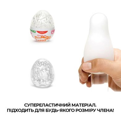 Мастурбатор-яйце Tenga Keith Haring Egg Party SO1650 фото