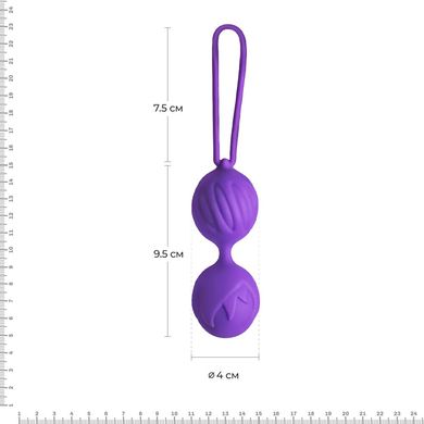 Вагинальные шарики Adrien Lastic Geisha Lastic Balls BIG Violet (L) AD40293 фото