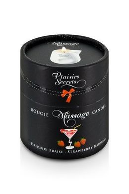 Массажная свеча Plaisirs Secrets Strawberry Daiquiri (80 мл) SO1855 фото