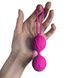 Вагінальні кульки Adrien Lastic Geisha Lastic Balls BIG Magenta (L), діаметр 4 см, вага 90 г AD40321 фото 5