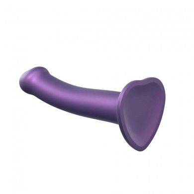 Насадка для страпона Strap-On-Me Mono Density Dildo Violet M, диам. 3,3см, однослойный силикон SO3570 фото