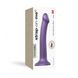 Насадка для страпона Strap-On-Me Mono Density Dildo Violet M, диам. 3,3см, однослойный силикон SO3570 фото 4