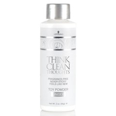 Пудра для ухода за игрушками Sensuva Think Clean Thoughts Toy Powder (56 грамм) SO4467 фото