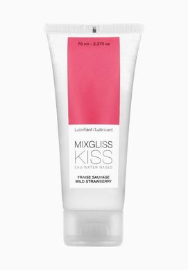 Лубрикант на водной основе MixGliss KISS Wild Strawberry (70 мл) SO1620 фото