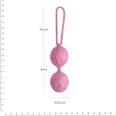 Вагинальные шарики Adrien Lastic Geisha Lastic Balls Mini Pink (S) AD40431 фото