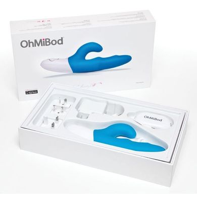 (SALE) Музыкальный вибратор-кролик OhMiBod - Freestyle :W Music Vibrator, два мощных мотора E22989 фото