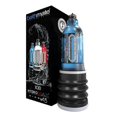 Гідропомпа Bathmate Hydromax 7 WideBoy Blue (X30) для члена довжиною від 12,5 до 18см, діам.до 5,5см SO1959 фото