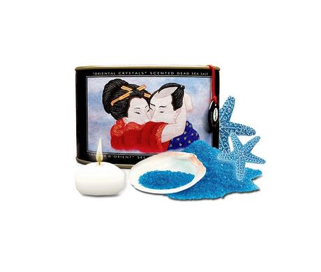 Сіль для ванни Shunga Oriental Crystals Bath Salts – Ocean Breeze (600 г), сіль Мертвого моря SO3847 фото