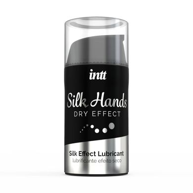 Ультрагуста силіконова змазка Intt Silk Hands (15 мл) з матовим ефектом, шовковистий ефект SO2923 фото