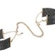 Украшение-наручники Bijoux Indiscrets Desir Metallique Handcuffs - Black SO2663 фото 2