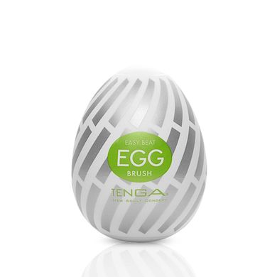 Мастурбатор-яйцо Tenga Egg Brush с рельефом в виде крупной щетины SO5489 фото